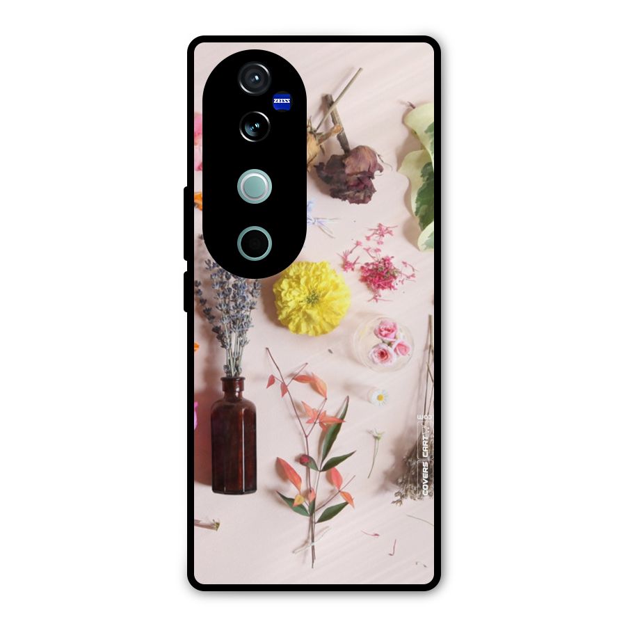 Old Petals Metal Back Case for Vivo V40