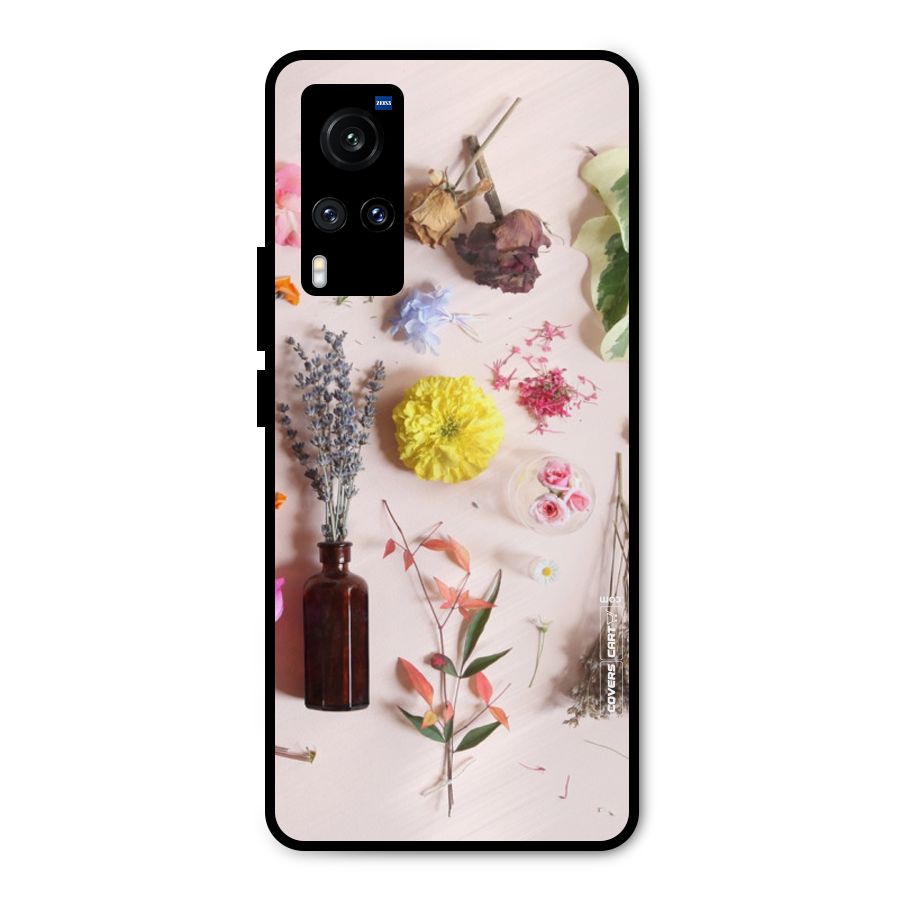 Old Petals Metal Back Case for Vivo X60