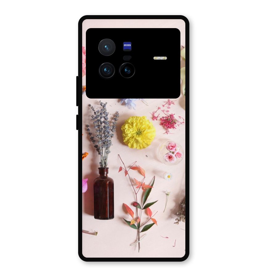 Old Petals Metal Back Case for Vivo X80