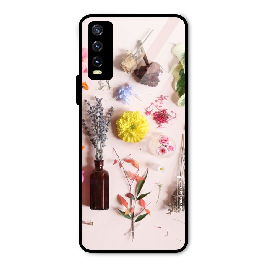 Old Petals Metal Back Case for Vivo Y20