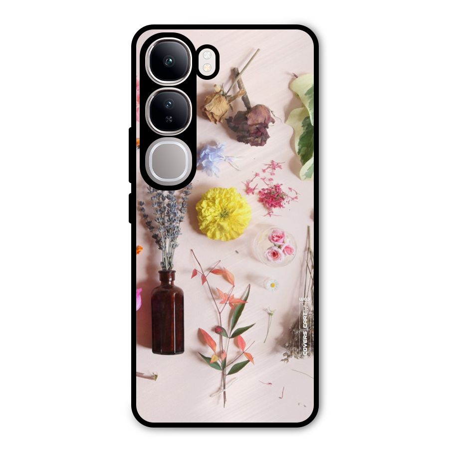 Old Petals Metal Back Case for Vivo Y300