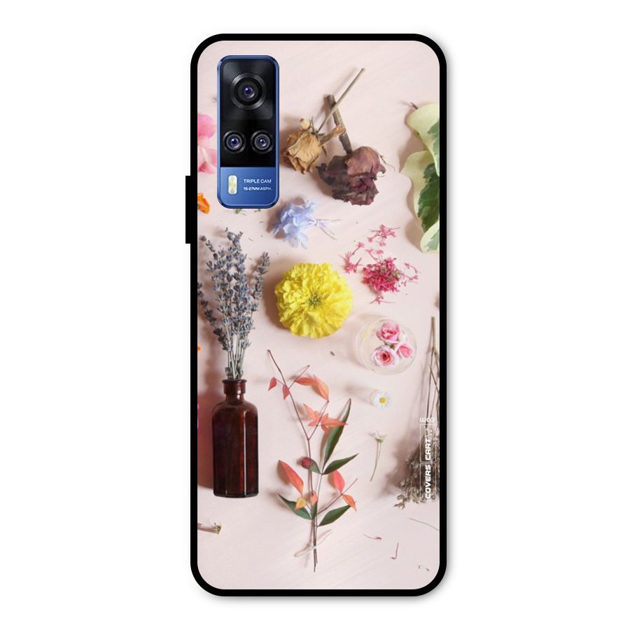Old Petals Metal Back Case for Vivo Y31