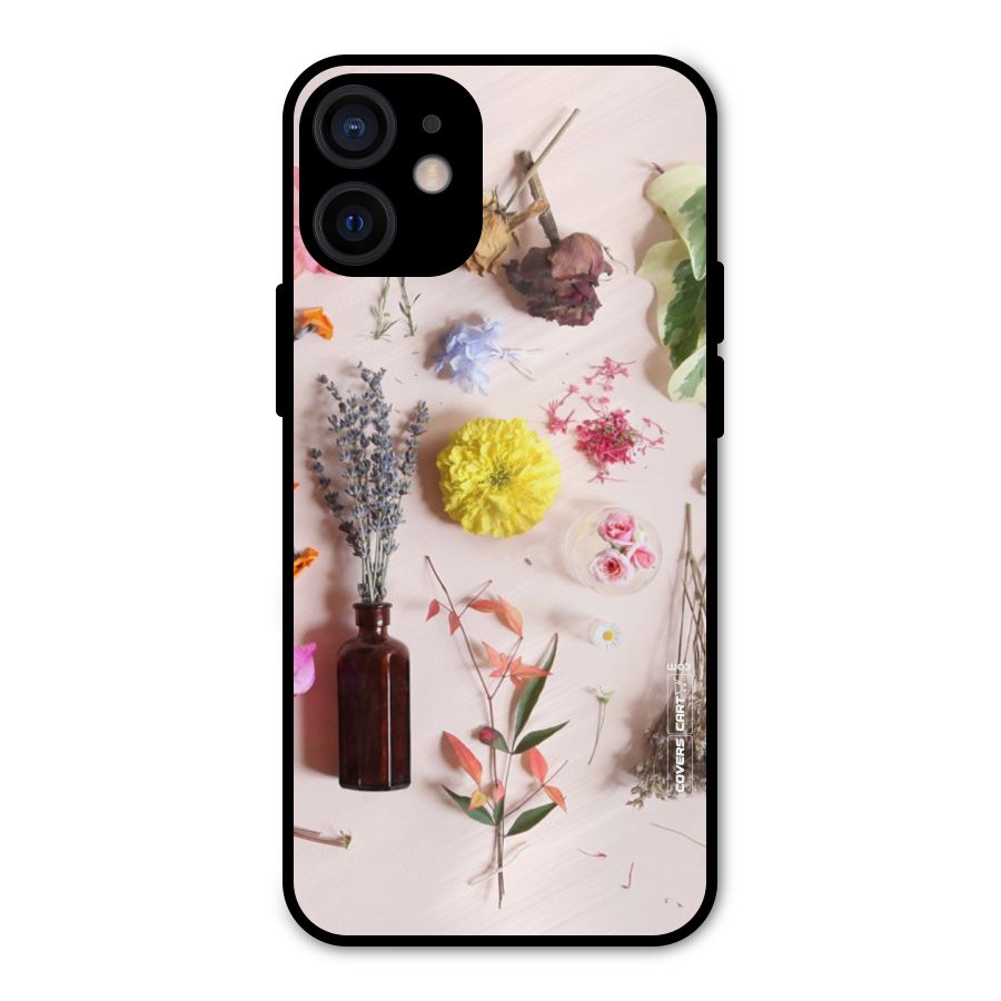 Old Petals Metal Back Case for iPhone 12 Mini
