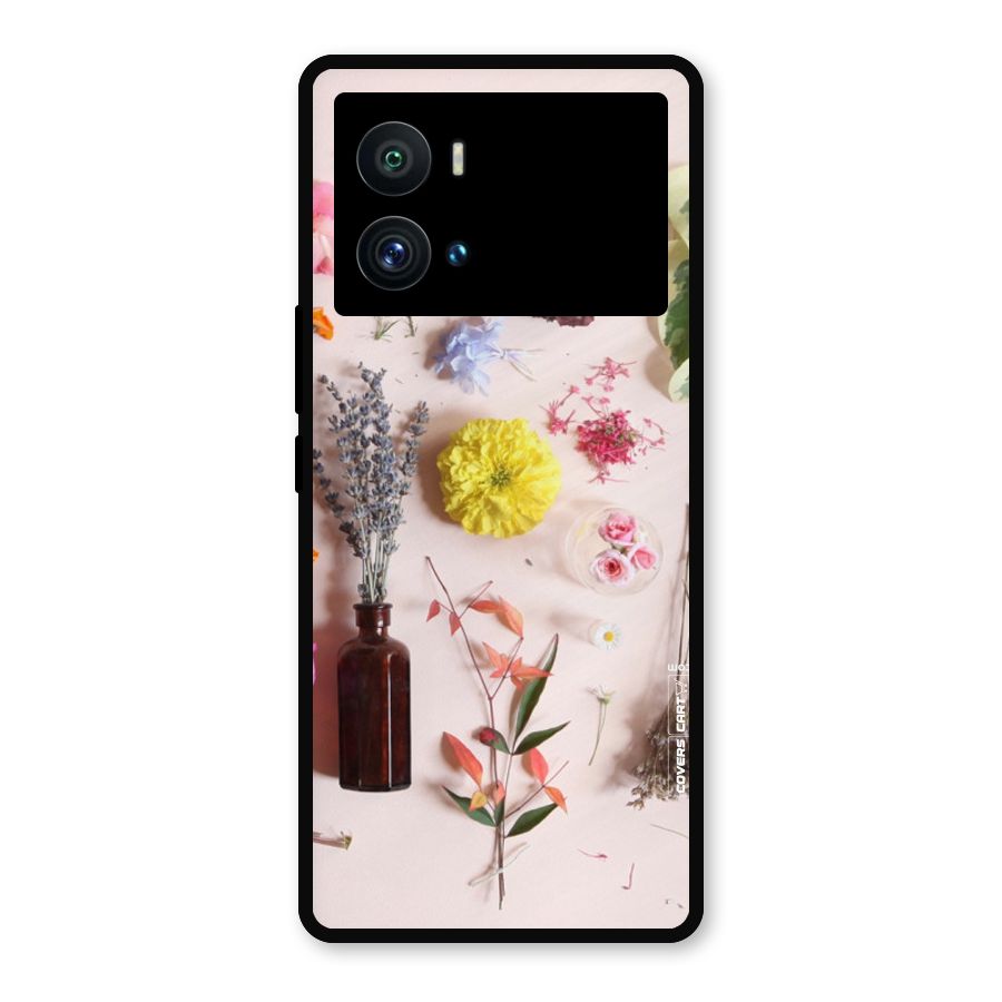 Old Petals Metal Back Case for iQOO 9 Pro