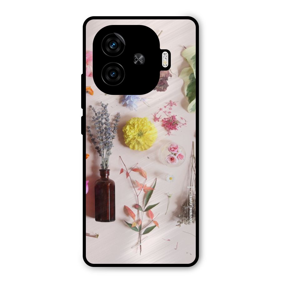Old Petals Metal Back Case for iQOO Neo 10R