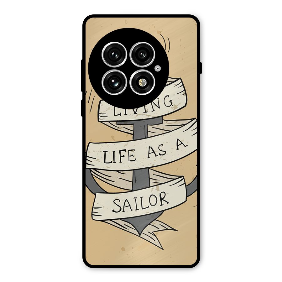 Old School Anchor Metal Back Case for OnePlus 13
