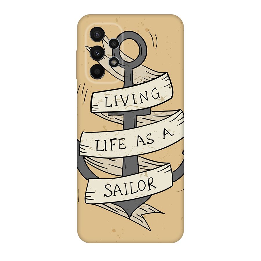 Old School Anchor Original Polycarbonate Back Case for Galaxy A23