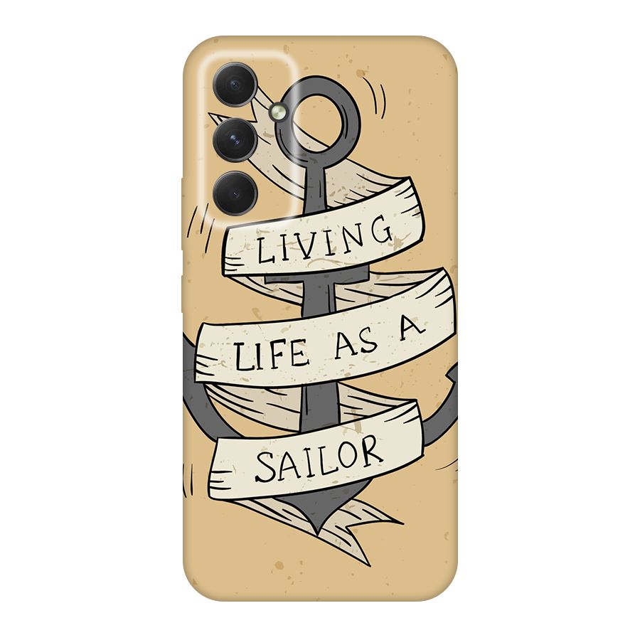 Old School Anchor Original Polycarbonate Back Case for Galaxy A54
