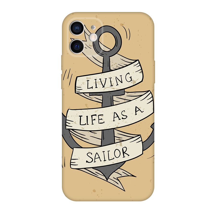 Old School Anchor Original Polycarbonate Back Case for iPhone 12