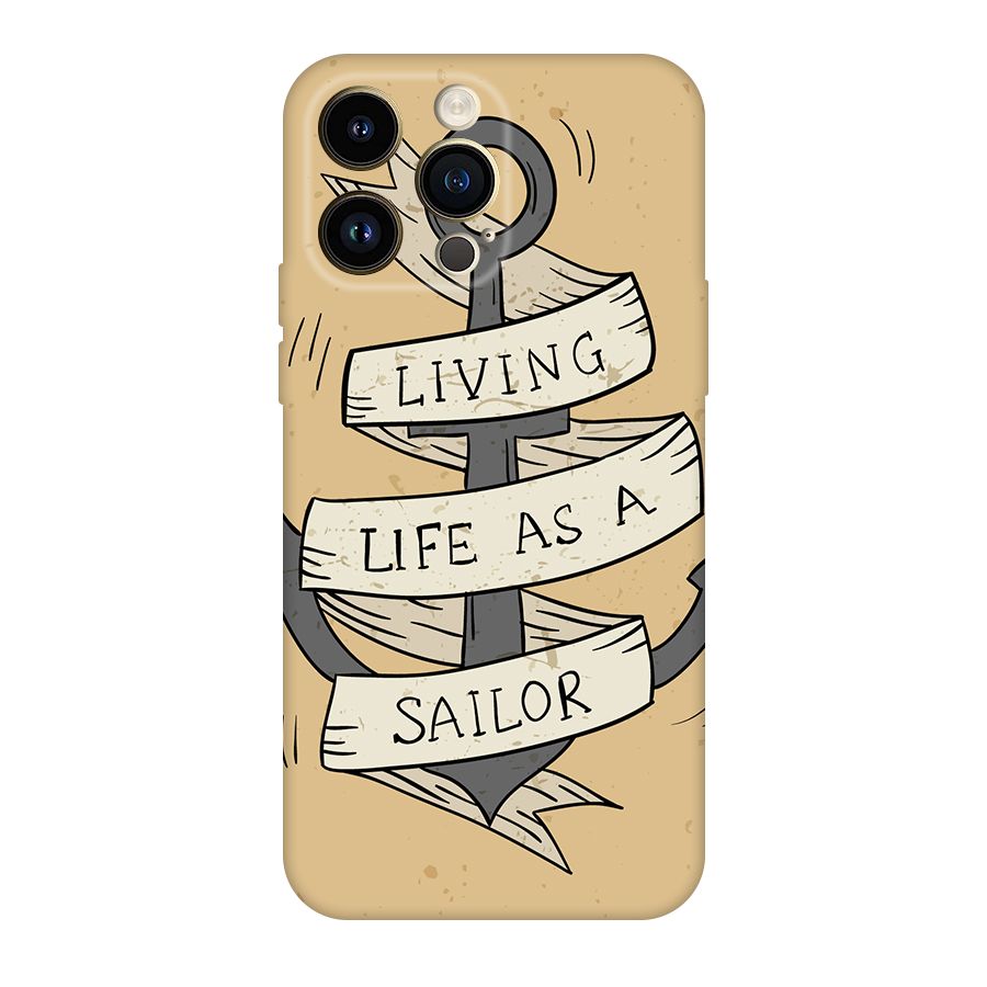 Old School Anchor Original Polycarbonate Back Case for iPhone 14 Pro Max