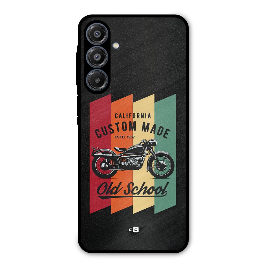 Old School Bike Metal Back Case for Galaxy A16 5G