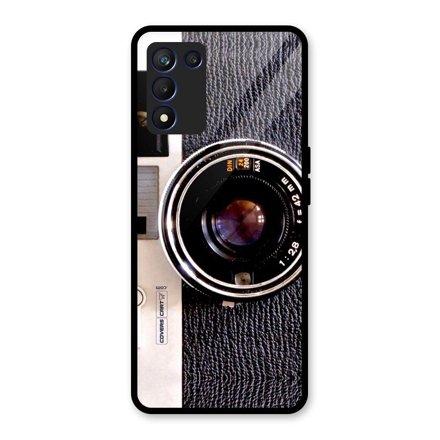 Old School Camera Glass Back Case for Realme 9 5G Speed