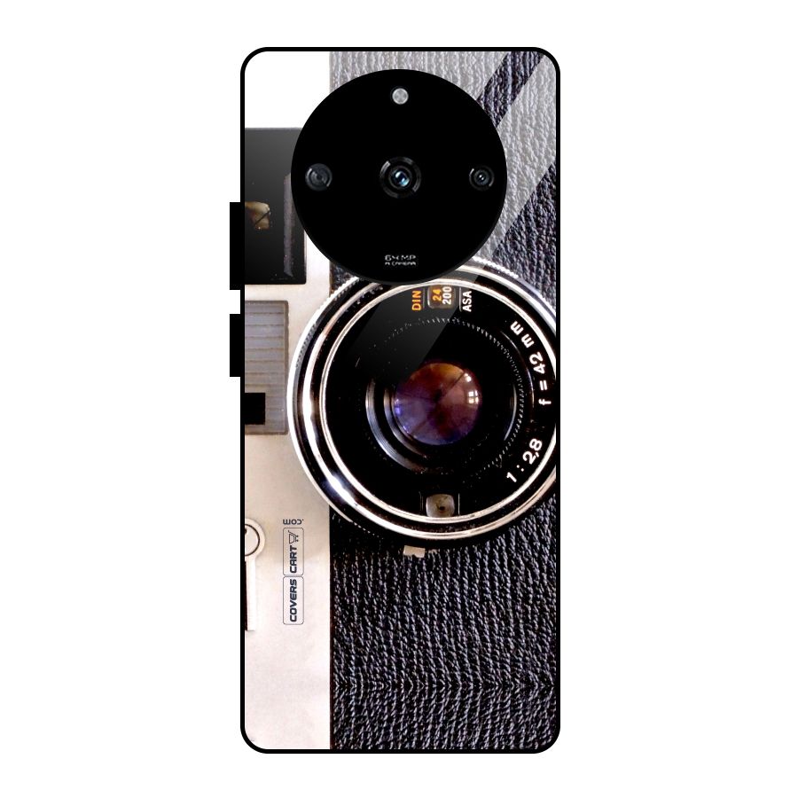 Old School Camera Glass Back Case for Realme Narzo 60 5G