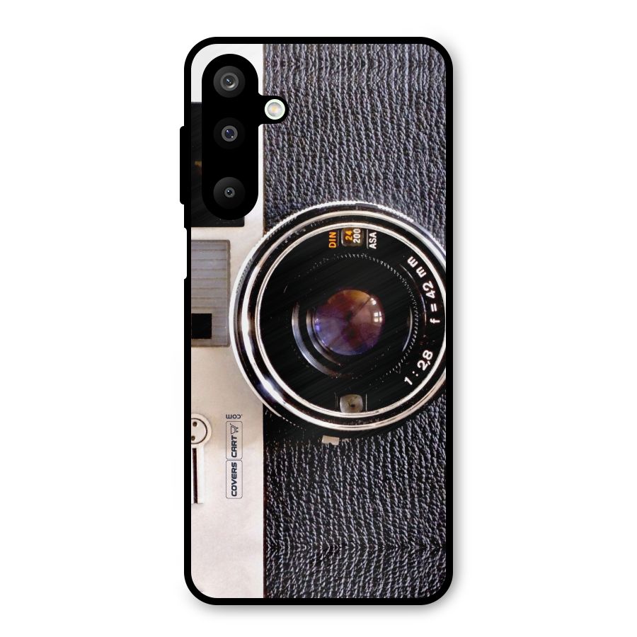 Old School Camera Metal Back Case for Galaxy M16