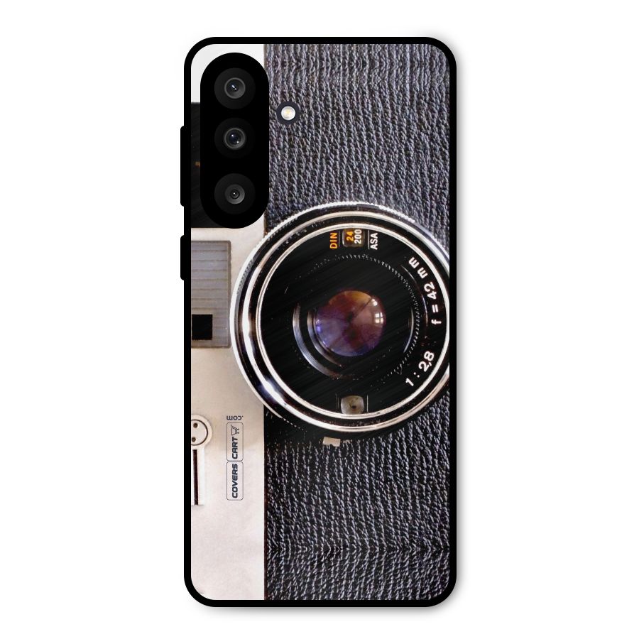 Old School Camera Metal Back Case for Galaxy M56
