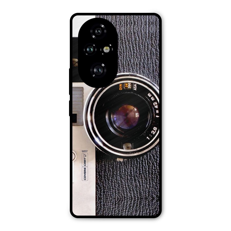 Old School Camera Metal Back Case for Honor 200 Pro