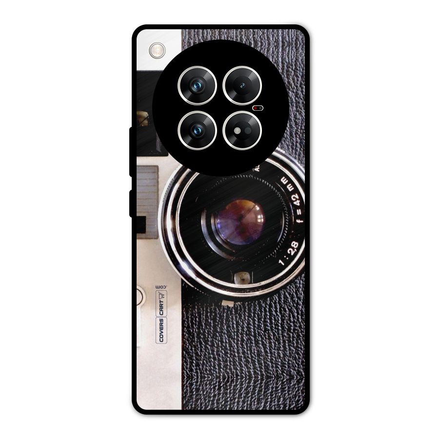 Old School Camera Metal Back Case for Infinix Zero 40 5G