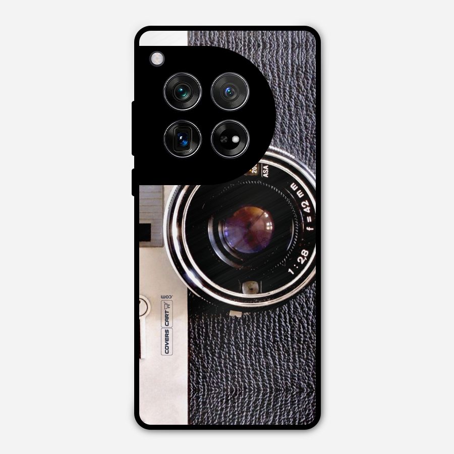 Old School Camera Metal Back Case for OnePlus 12