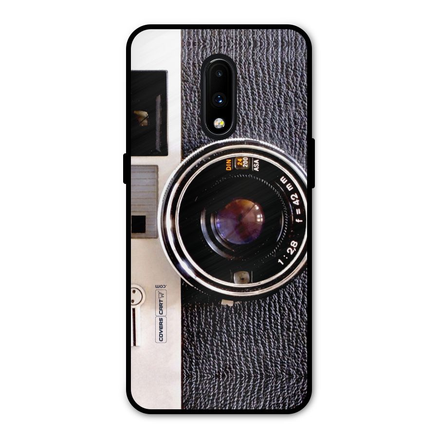 Old School Camera Metal Back Case for OnePlus 7