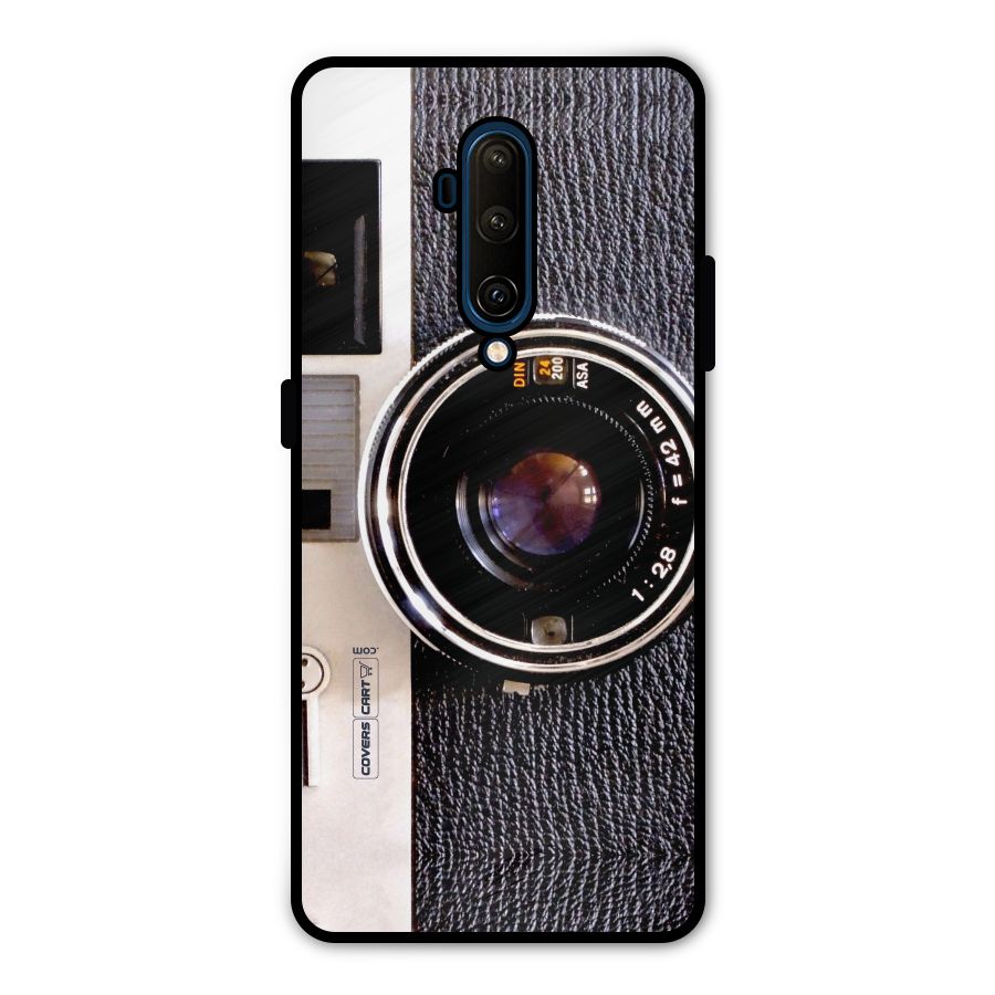 Old School Camera Metal Back Case for OnePlus 7T Pro