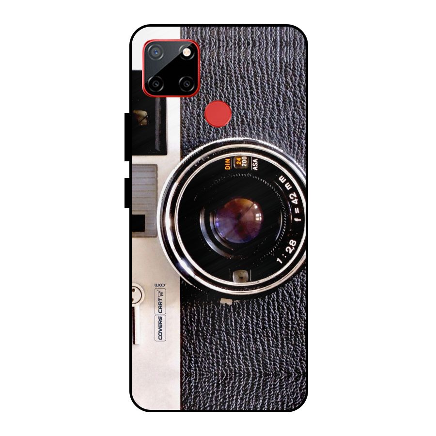 Old School Camera Metal Back Case for Realme C12