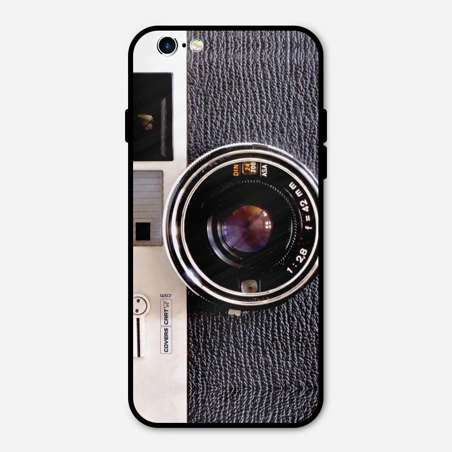 Old School Camera Metal Back Case for iPhone 6 6s