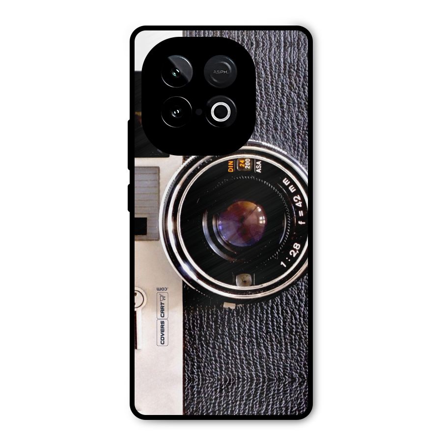 Old School Camera Metal Back Case for iQOO Neo 10