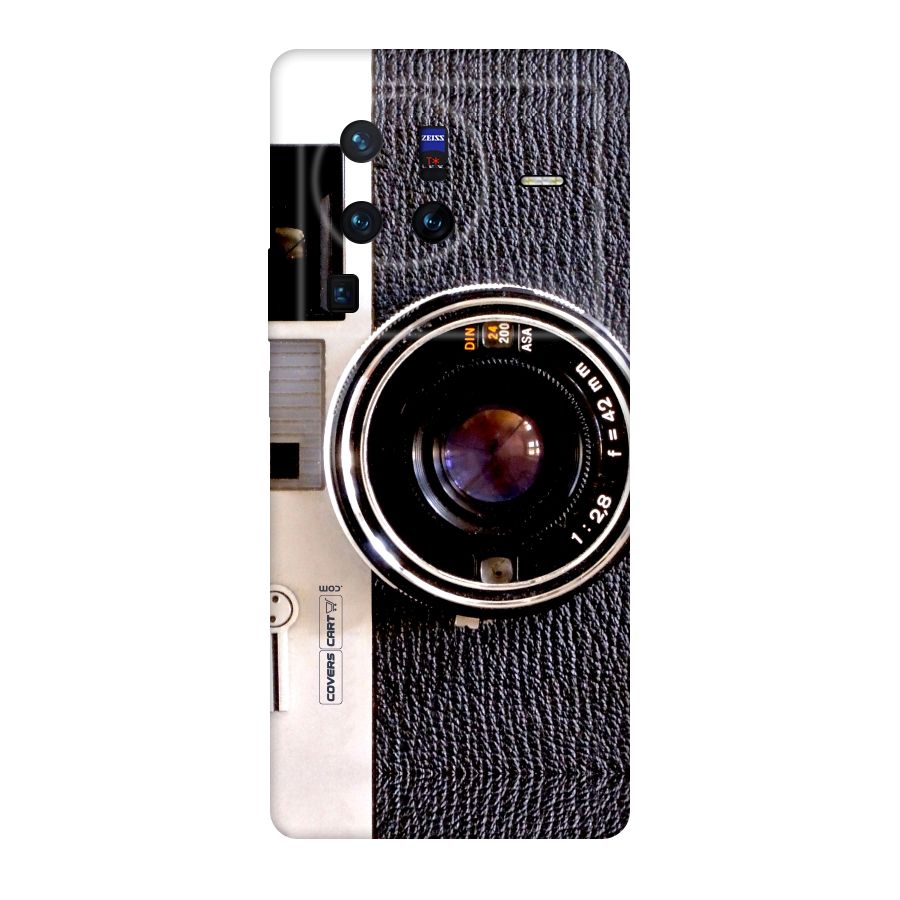 Old School Camera Original Polycarbonate Back Case for Vivo X80