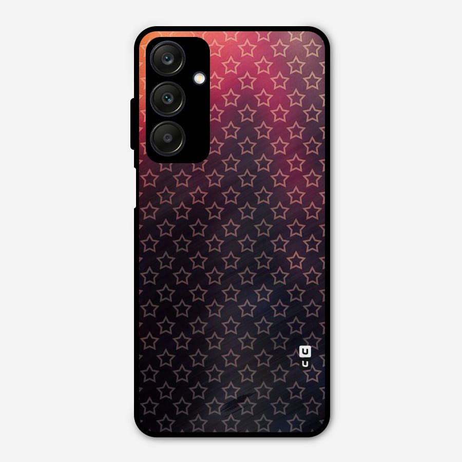 Ombre Stars Metal Back Case for Galaxy A25 5G