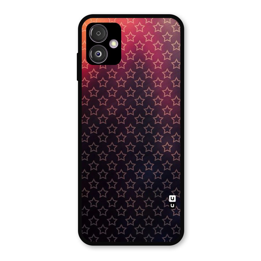 Ombre Stars Metal Back Case for Galaxy F14