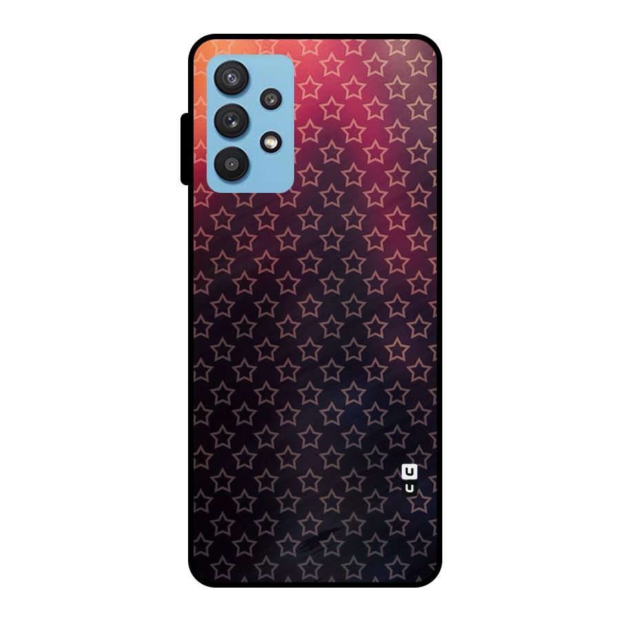 Ombre Stars Metal Back Case for Galaxy M32 5G