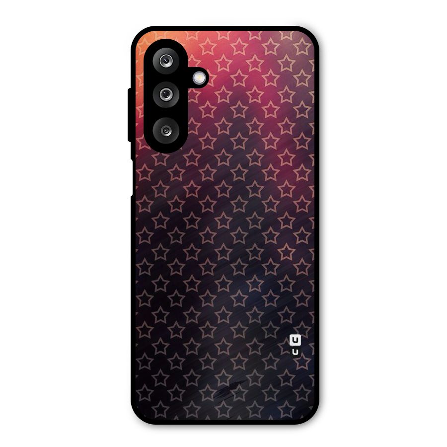 Ombre Stars Metal Back Case for Galaxy M36