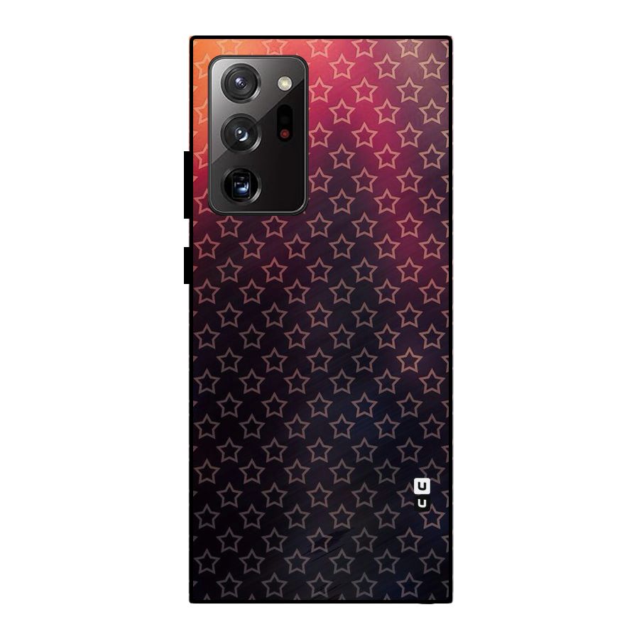 Ombre Stars Metal Back Case for Galaxy Note 20 Ultra