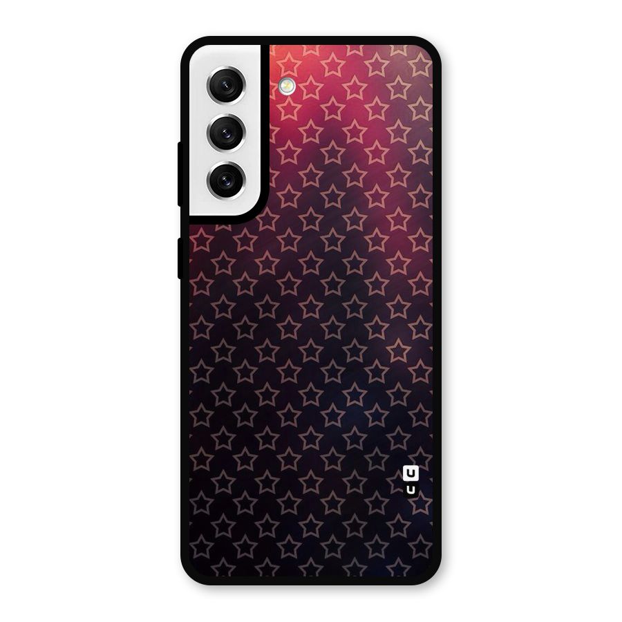 Ombre Stars Metal Back Case for Galaxy S21 FE 5G