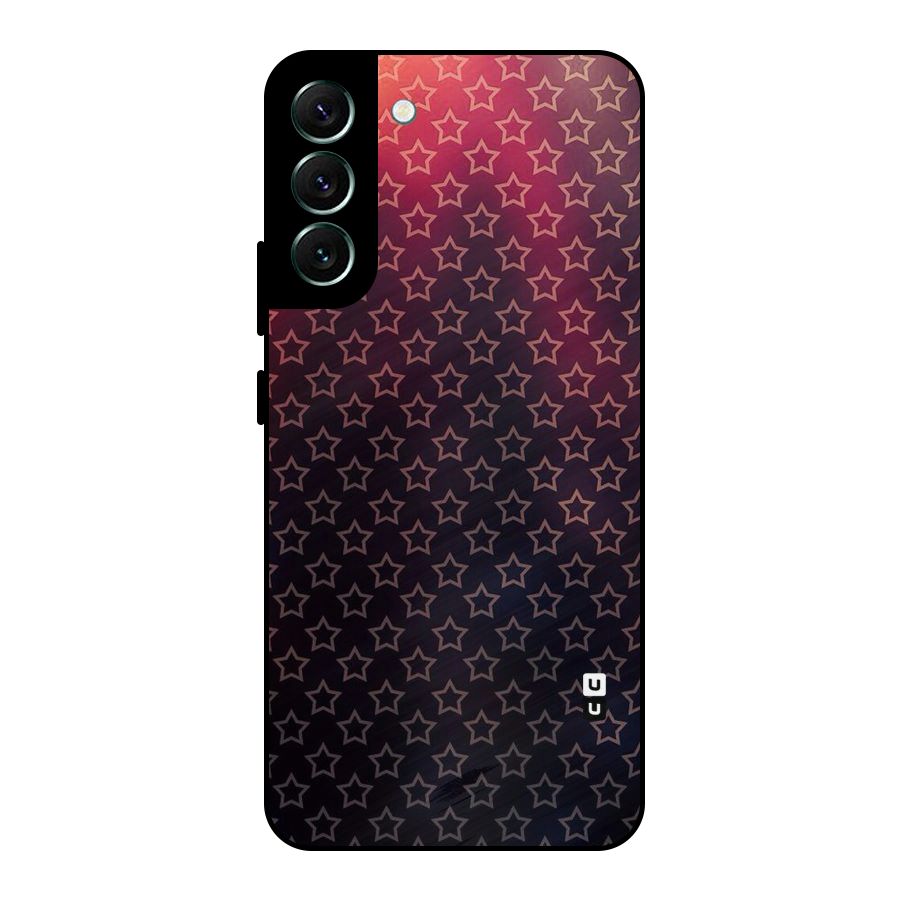 Ombre Stars Metal Back Case for Galaxy S22 Plus 5G