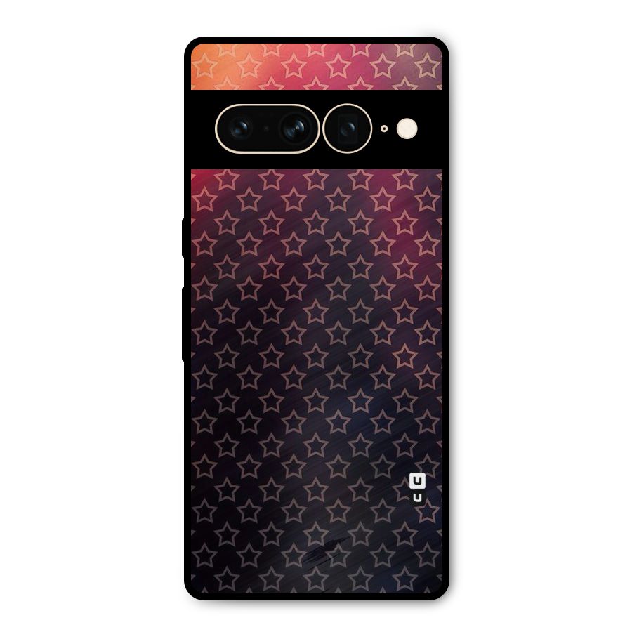 Ombre Stars Metal Back Case for Google Pixel 7 Pro