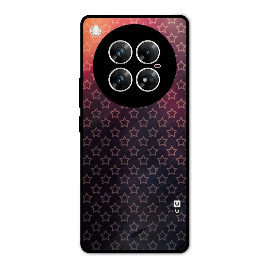 Ombre Stars Metal Back Case for Infinix Zero 40 5G