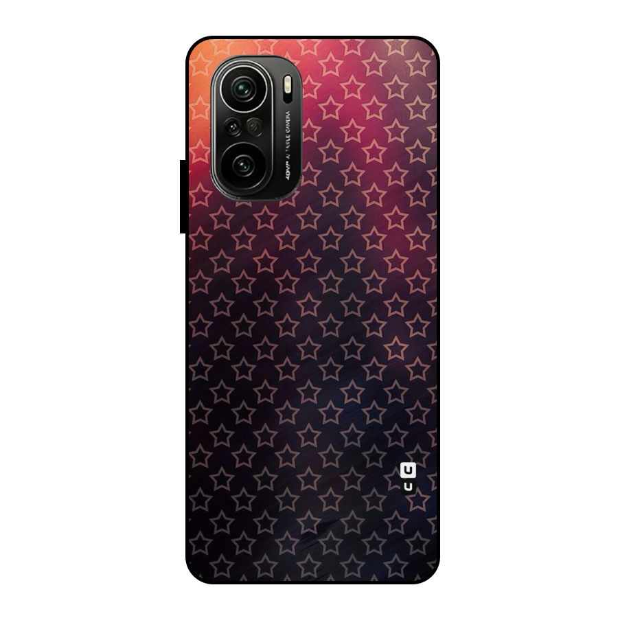 Ombre Stars Metal Back Case for Mi 11x