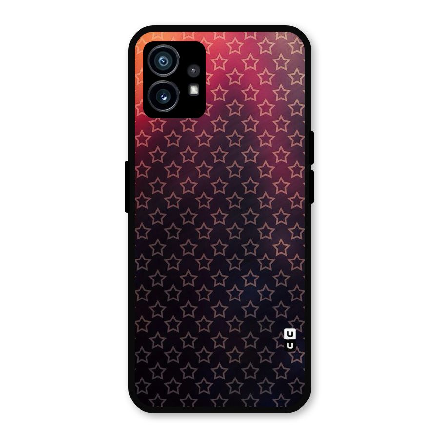 Ombre Stars Metal Back Case for Nothing Phone 1