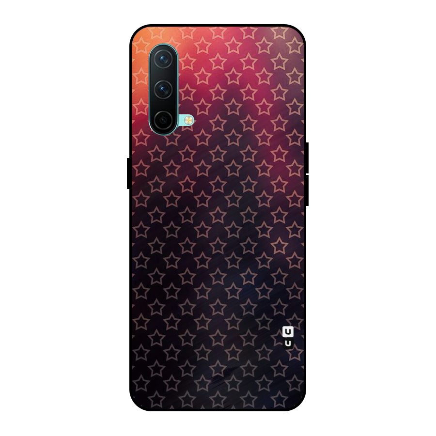 Ombre Stars Metal Back Case for OnePlus Nord CE 5G