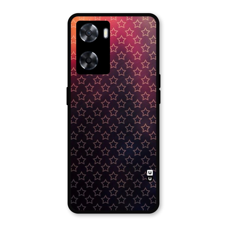 Ombre Stars Metal Back Case for OnePlus Nord N20 SE