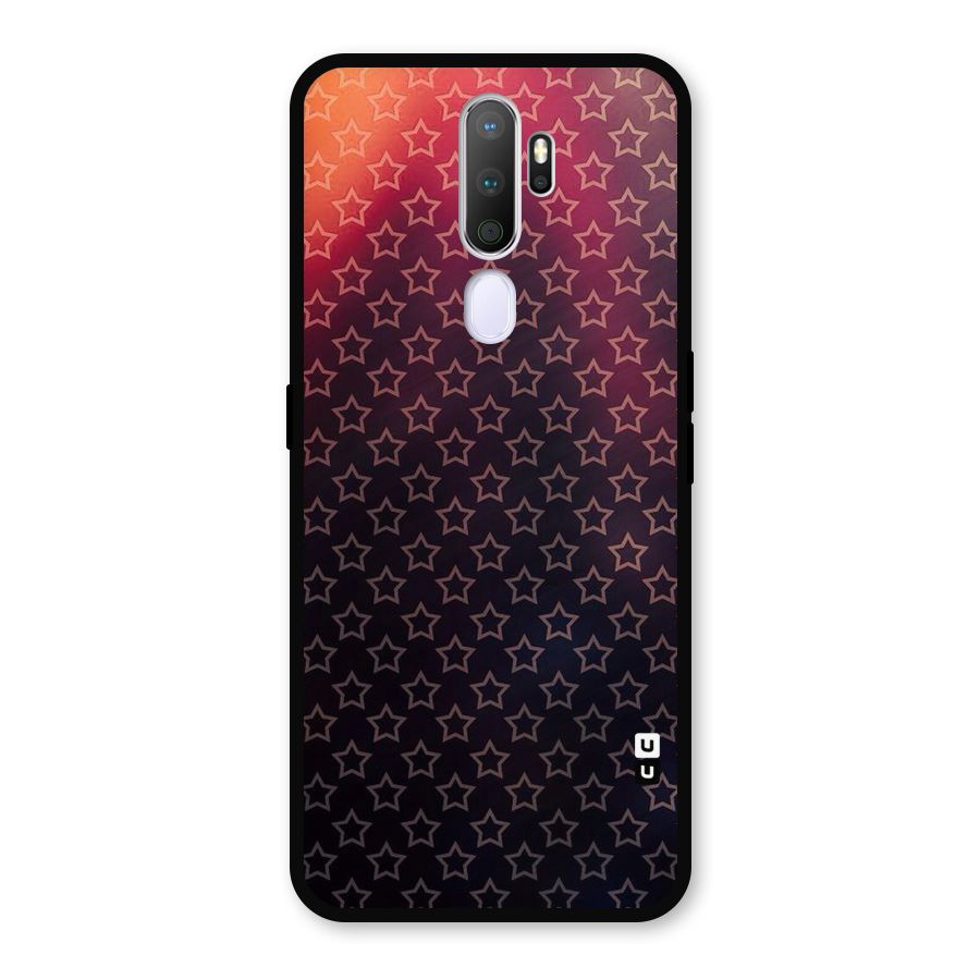 Ombre Stars Metal Back Case for Oppo A9 (2020)
