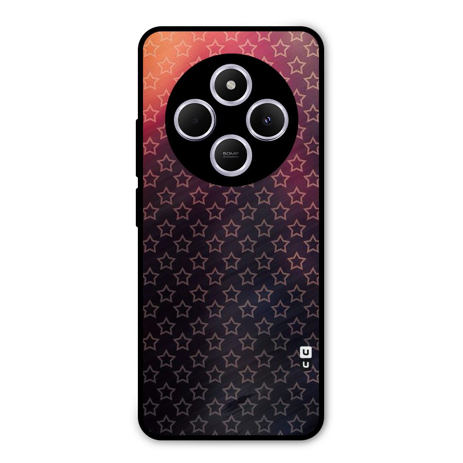 Ombre Stars Metal Back Case for Poco M7