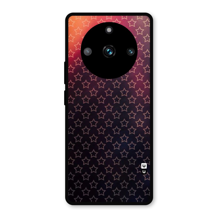 Ombre Stars Metal Back Case for Realme Narzo 60 Pro