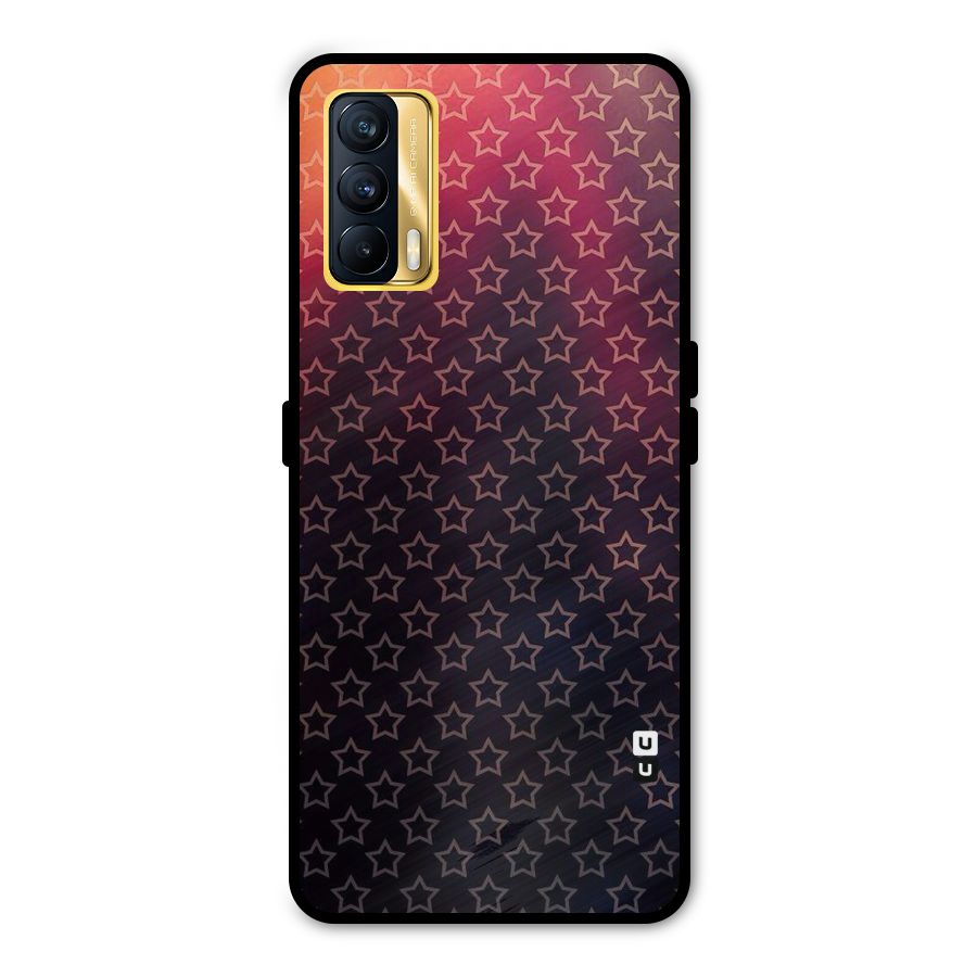 Ombre Stars Metal Back Case for Realme X7