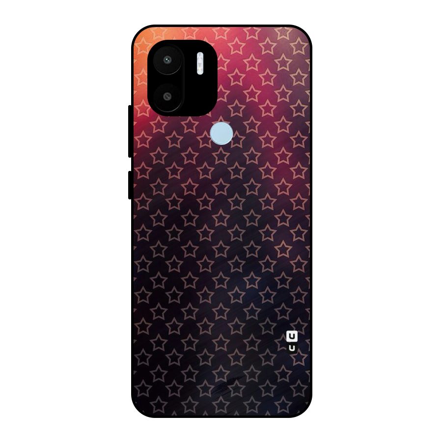 Ombre Stars Metal Back Case for Redmi A2+