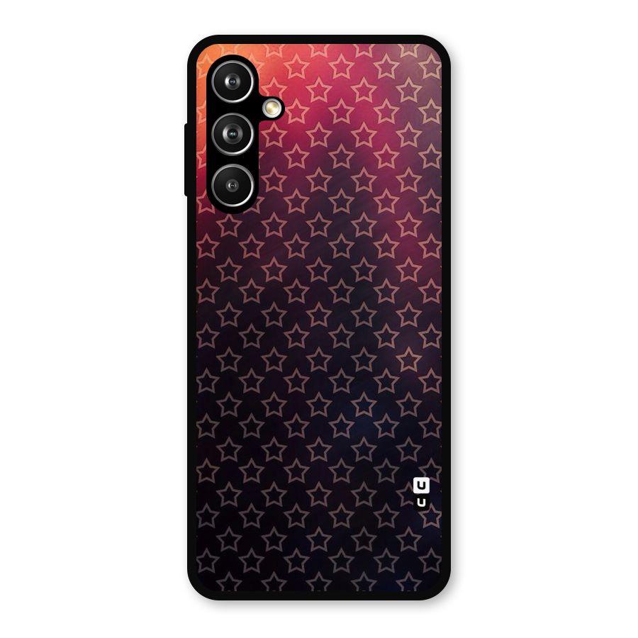 Ombre Stars Metal Back Case for Samsung Galaxy M54