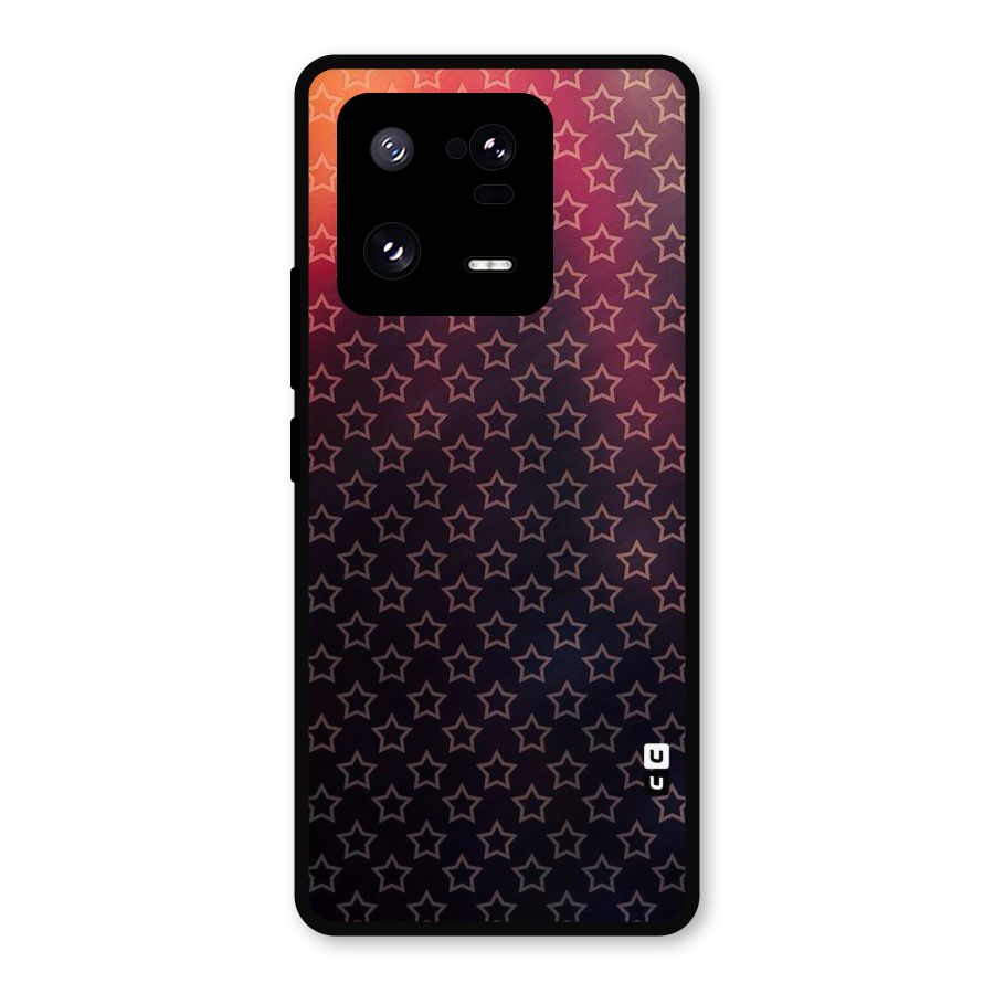 Ombre Stars Metal Back Case for Xiaomi 13 Pro