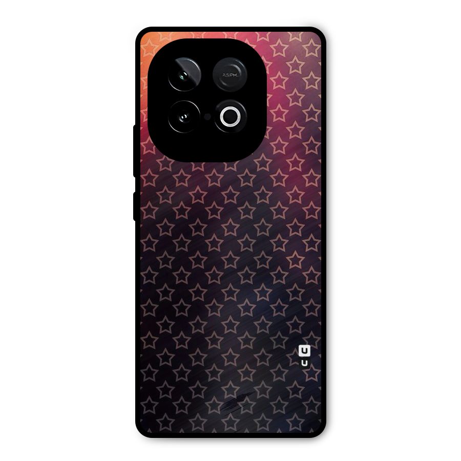 Ombre Stars Metal Back Case for iQOO Neo 10