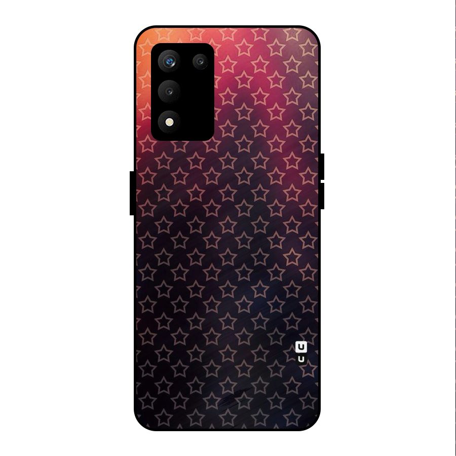 Ombre Stars Metal Back Case for realme 9 5G SE